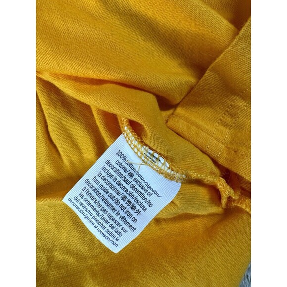 Victoria's Secret Pink Campus Long Sleeve Tee Shirt,Yellow XS - Picture 5 of 9
